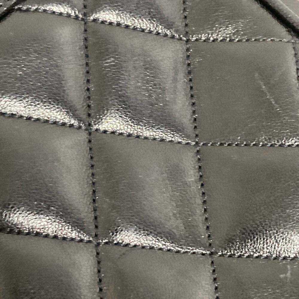 CHANEL Black Lambskin Leather Shoulder Bag - Picture 16 of 16